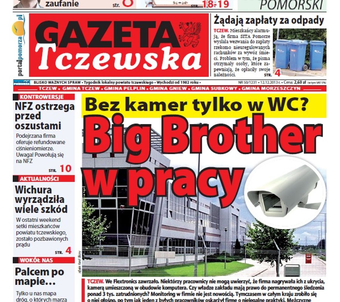 Tylko w Gazecie Tczewskiej!