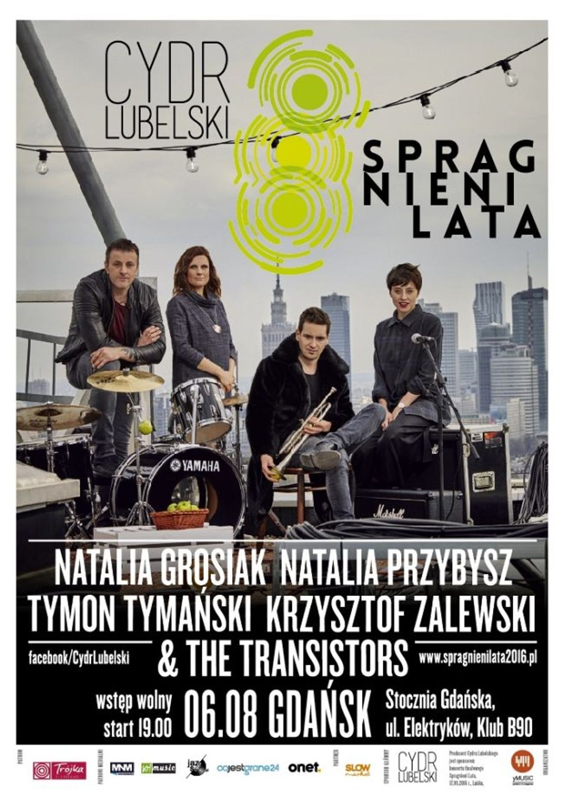 Tymon Tymański razem z Natalą Przybysz, Natalią Grosiak i Krzysztofem Zalef Zalewskim Tymon Tymański razem z Natalą Przybysz, Natalią Grosiak i Krzysztofem Zalef Zalewskim