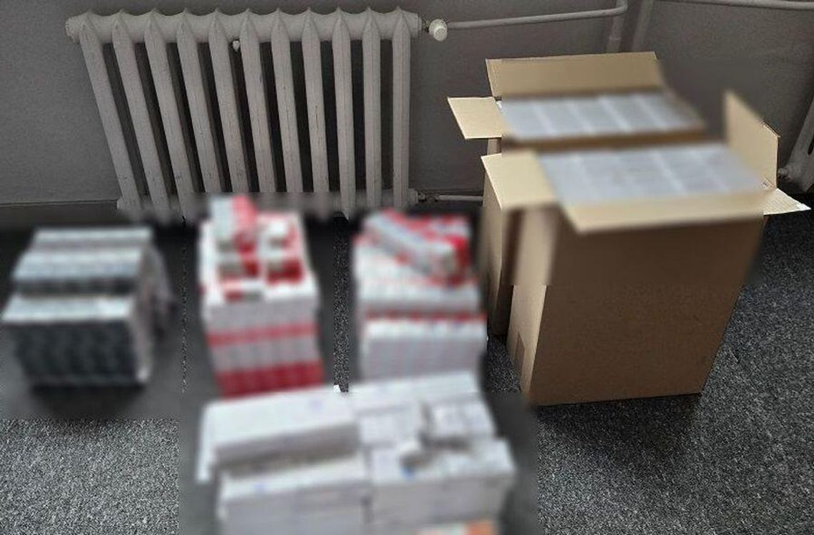 Tysiące nielegalnych papierosów w szafie. 63-latek zatrzymany