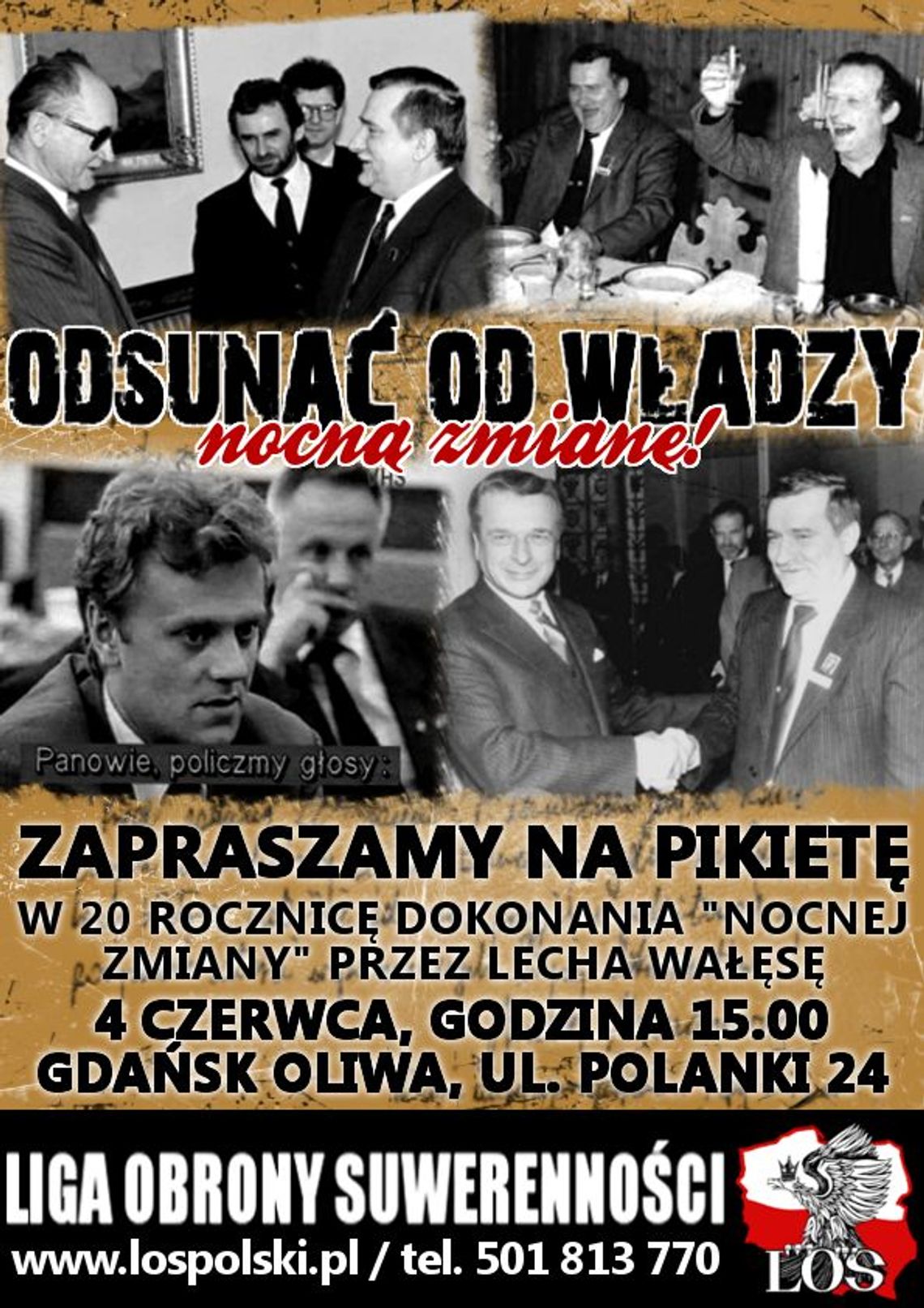 U Wałęsy na Polankach - w 20. rocznicę "nocnej zmiany" U Wałęsy na Polankach - w 20. rocznicę "nocnej zmiany"