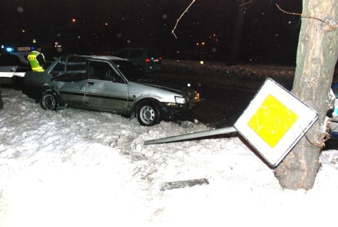 Ucieczka pijanego kierowcy z miejsca wypadku Ucieczka pijanego kierowcy z miejsca wypadku