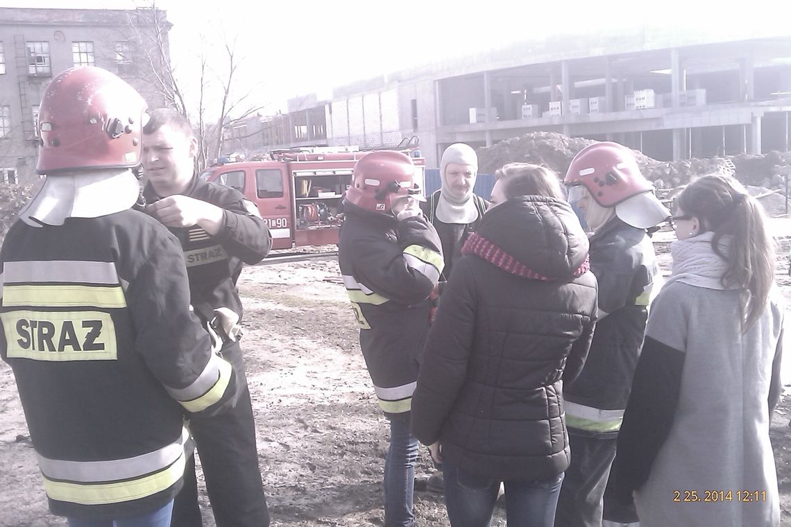 Uczniowie "Ogólniaka" gasili pożary