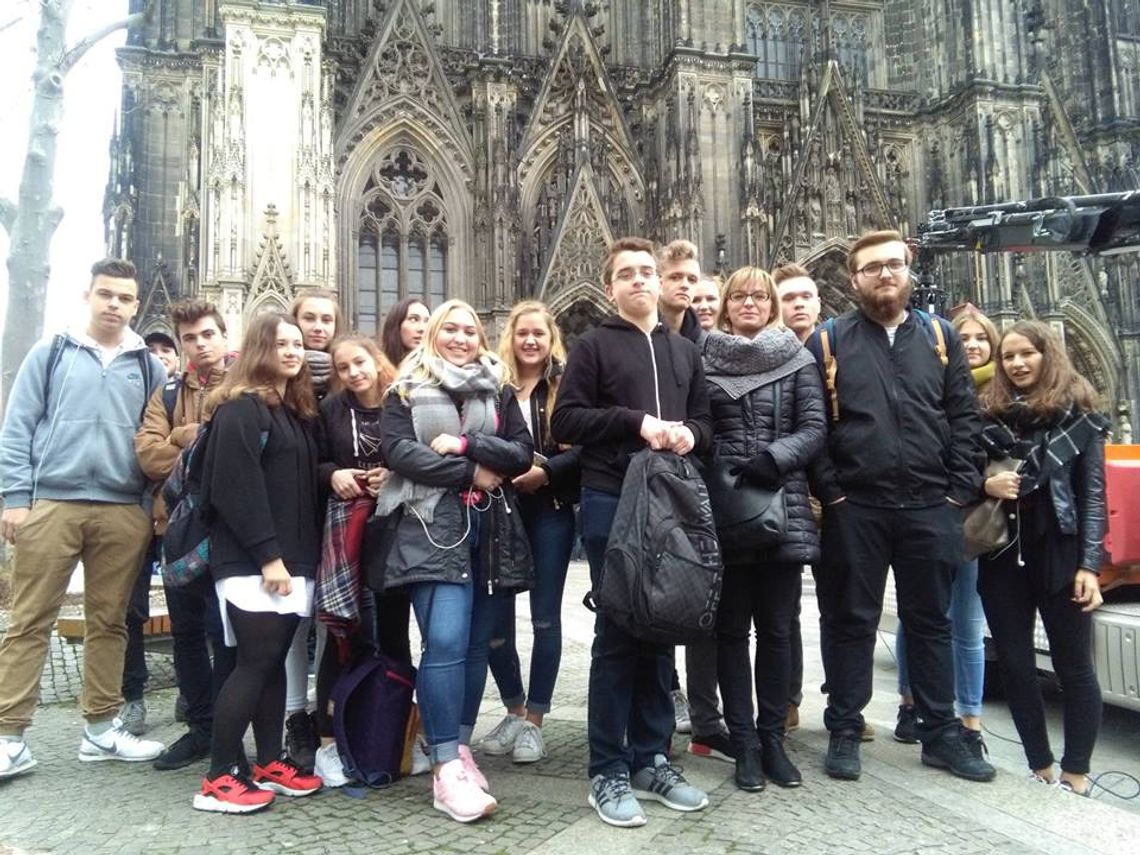 Uczniowie ZSI w Słupsku z wizytą u niemieckich przyjaciół