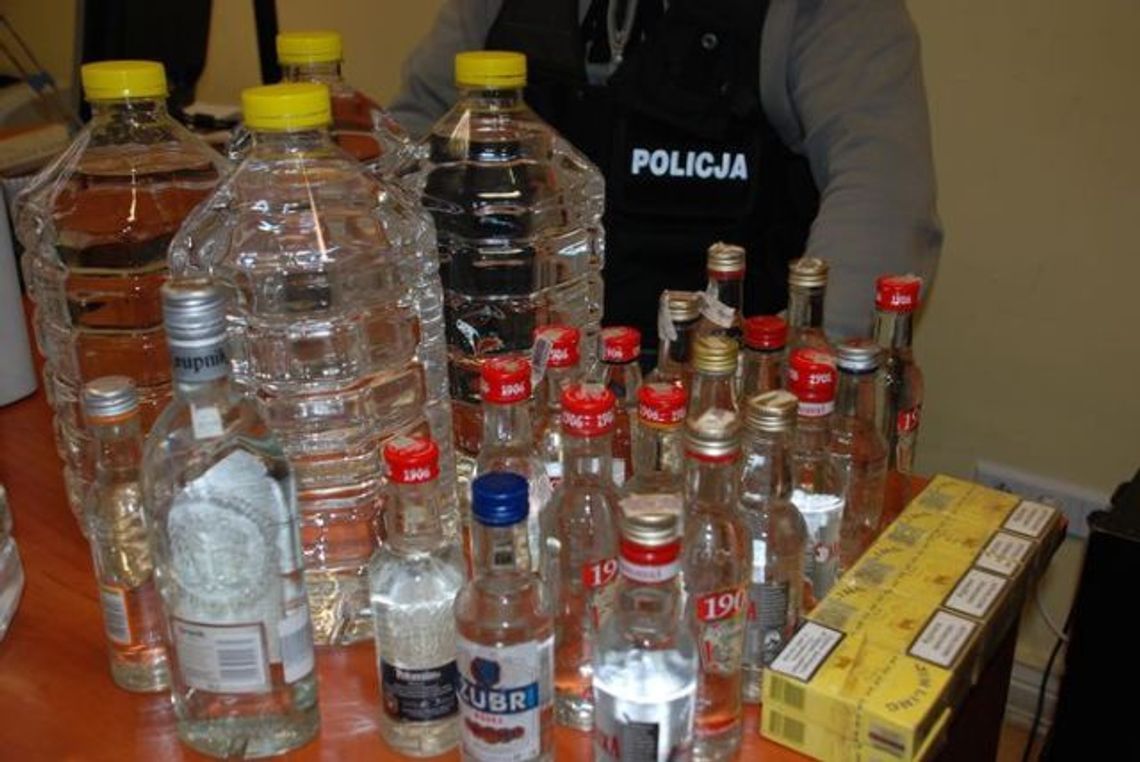 Udaremniono sprzedaż nielegalnego alkoholu