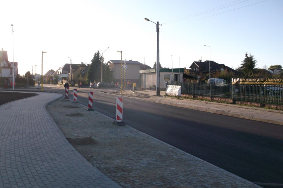 Ulica Żwirki już przejezdna