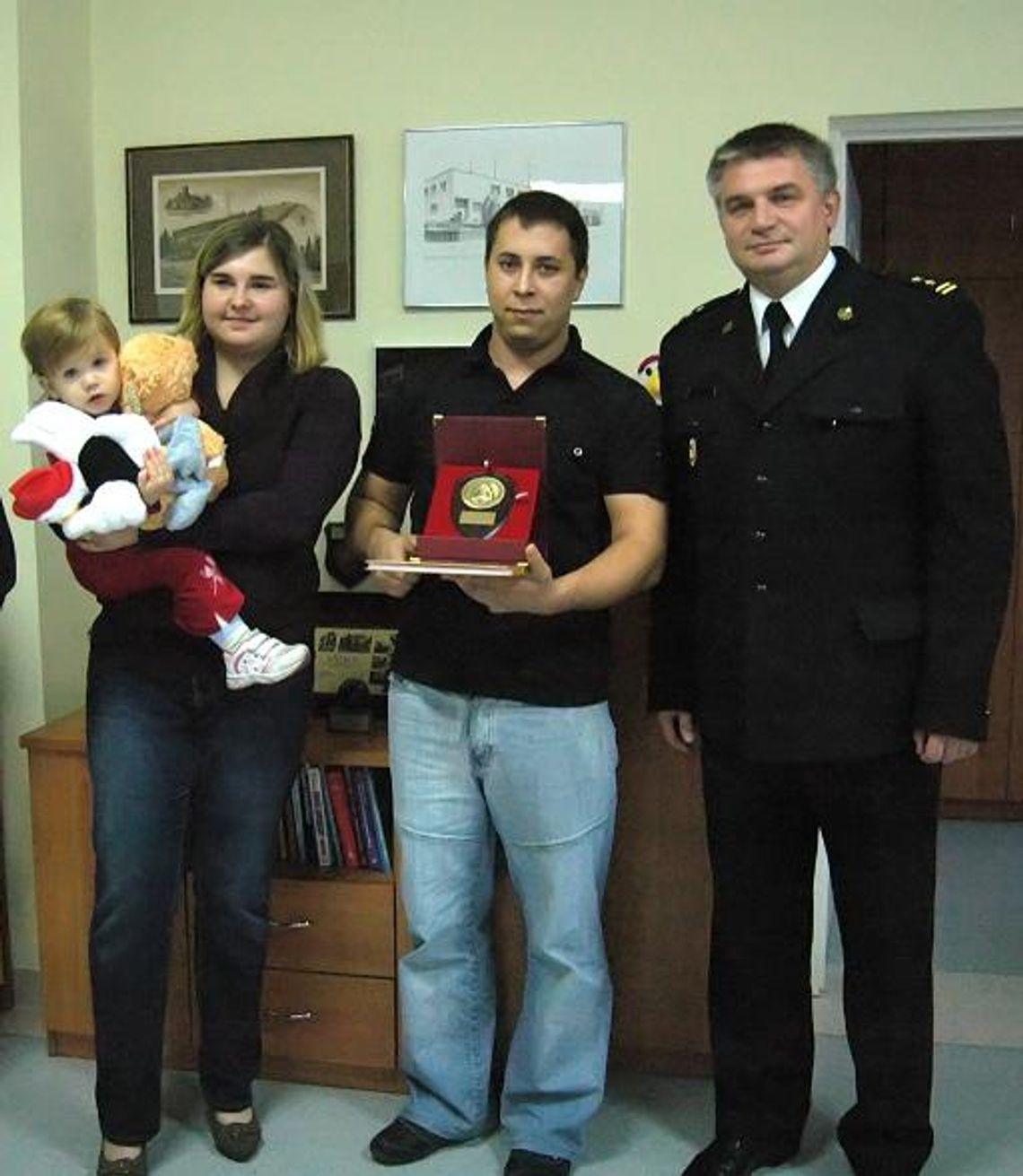 Uratował życie małej Oli - usłyszał płacz dziecka Uratował życie małej Oli - usłyszał płacz dziecka