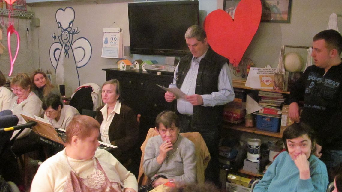 Uroczyste obchody Dnia Babci i Dnia Dziadka w Domu Pomocy Społecznej w Szpęgawsku Uroczyste obchody Dnia Babci i Dnia Dziadka w Domu Pomocy Społecznej w Szpęgawsku