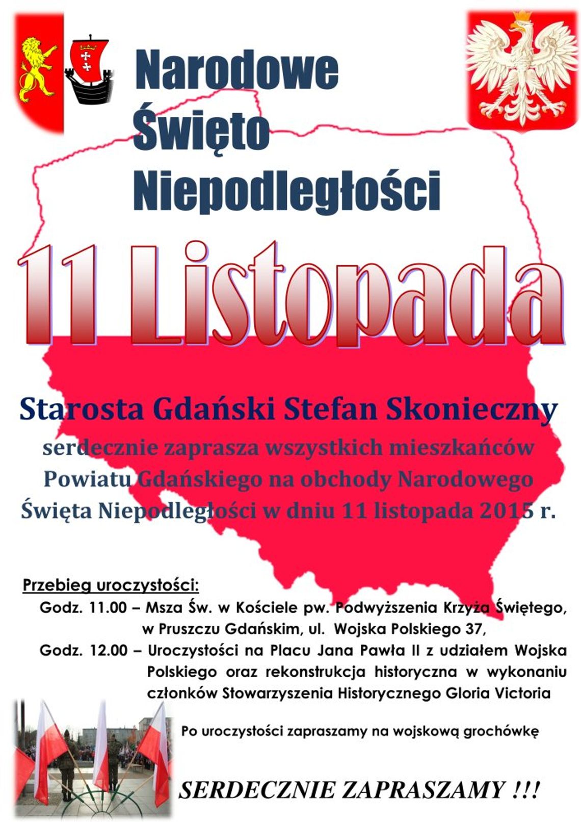 Uroczyste obchody Narodowego Święta Niepodległości