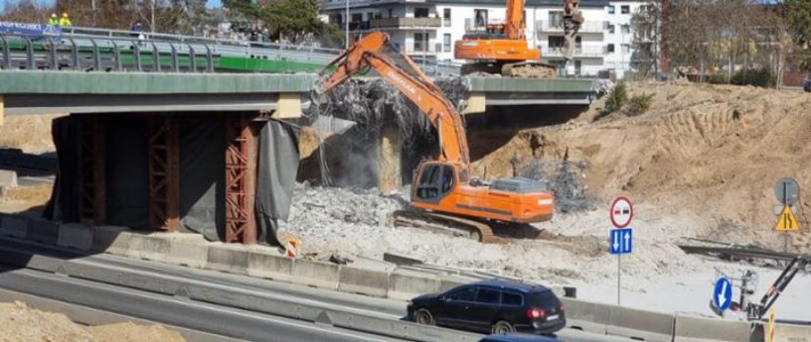 Utrudnienia drogowe na S6 Obwodnicy Trójmiasta – wyburzenie wiaduktu Lipowa