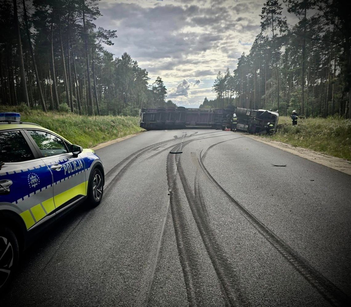 UWAGA KIEROWCY! Droga krajowa zablokowana w obu kierunkach. Utrudnienia potrwają kilka godzin!