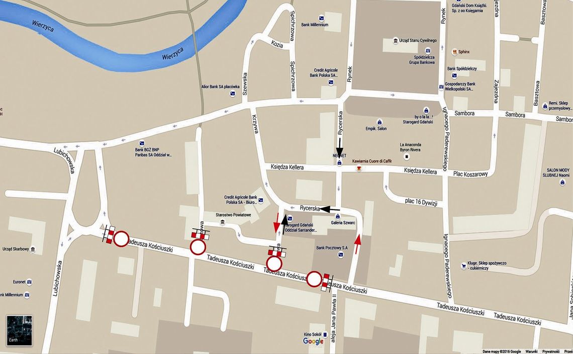 UWAGA! Objazdy w centrum miasta. Zobacz, którędy nie przejedziesz!