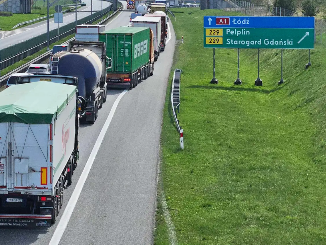UWAGA! Od dziś kolejne utrudnienia na autostradzie A1! UWAGA! Od dziś kolejne utrudnienia na autostradzie A1!