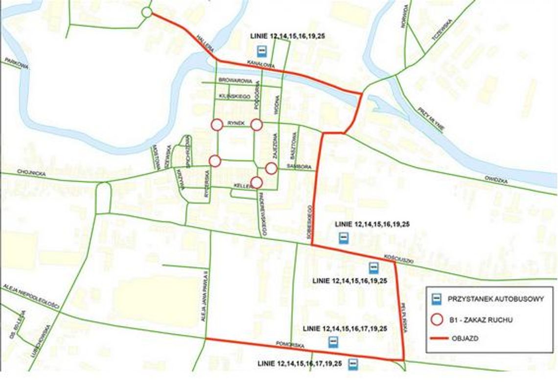 Uwaga! Rynek zamknięty podczas Dni Starogardu Uwaga! Rynek zamknięty podczas Dni Starogardu