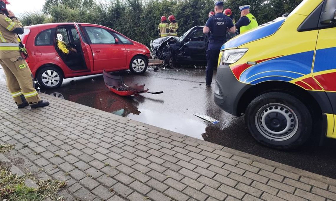 UWAGA! Wypadek na drodze ze Sztumu na Postolin