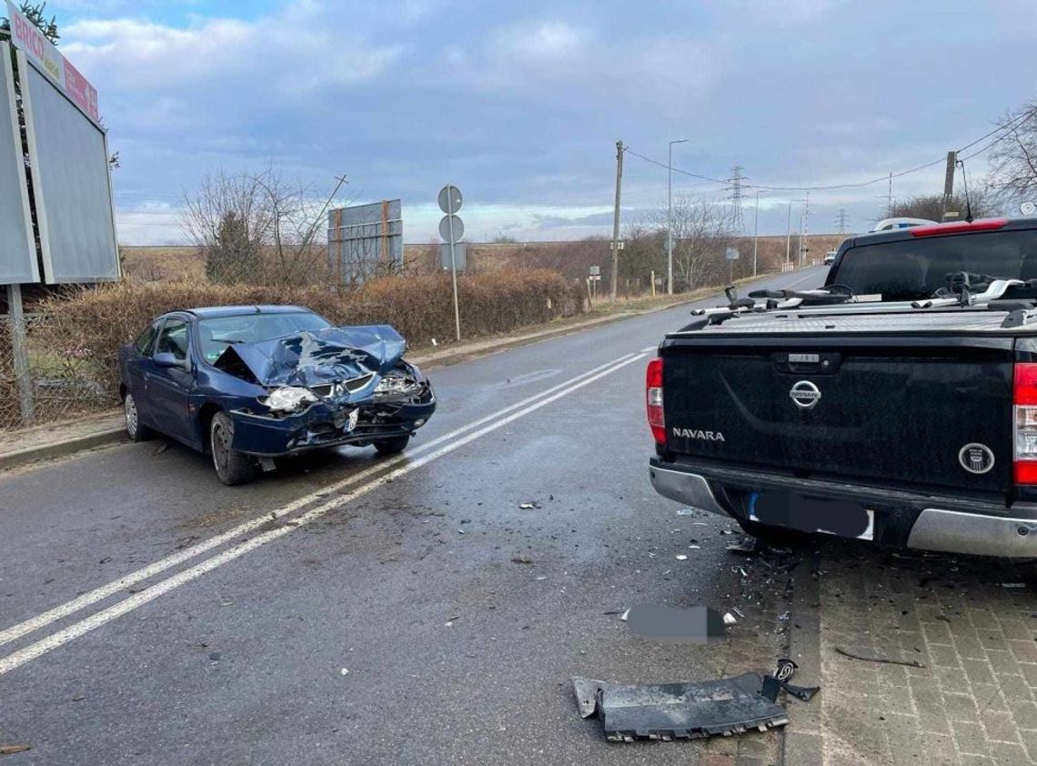 UWAGA! Wypadek na skrzyżowaniu ul. Kwiatowej z Malinowską w Tczewie