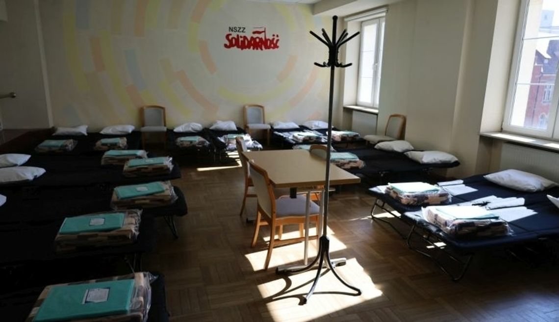 W Gdańsku w siedzibie NSZZ Solidarność uruchomiono drugi punkt recepcyjny dla uchodźców z Ukrainy