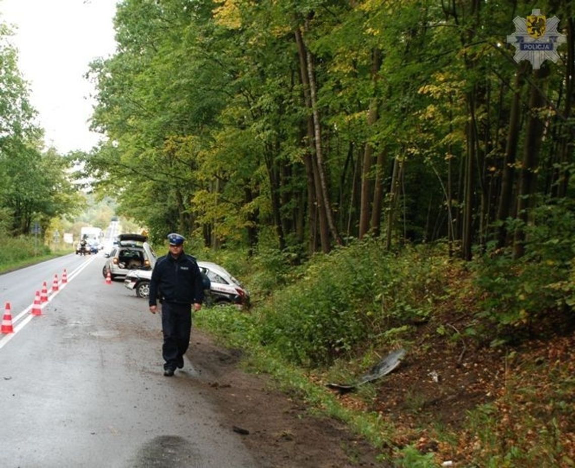 W Jodłowinie 41-latka dachowała w rowie