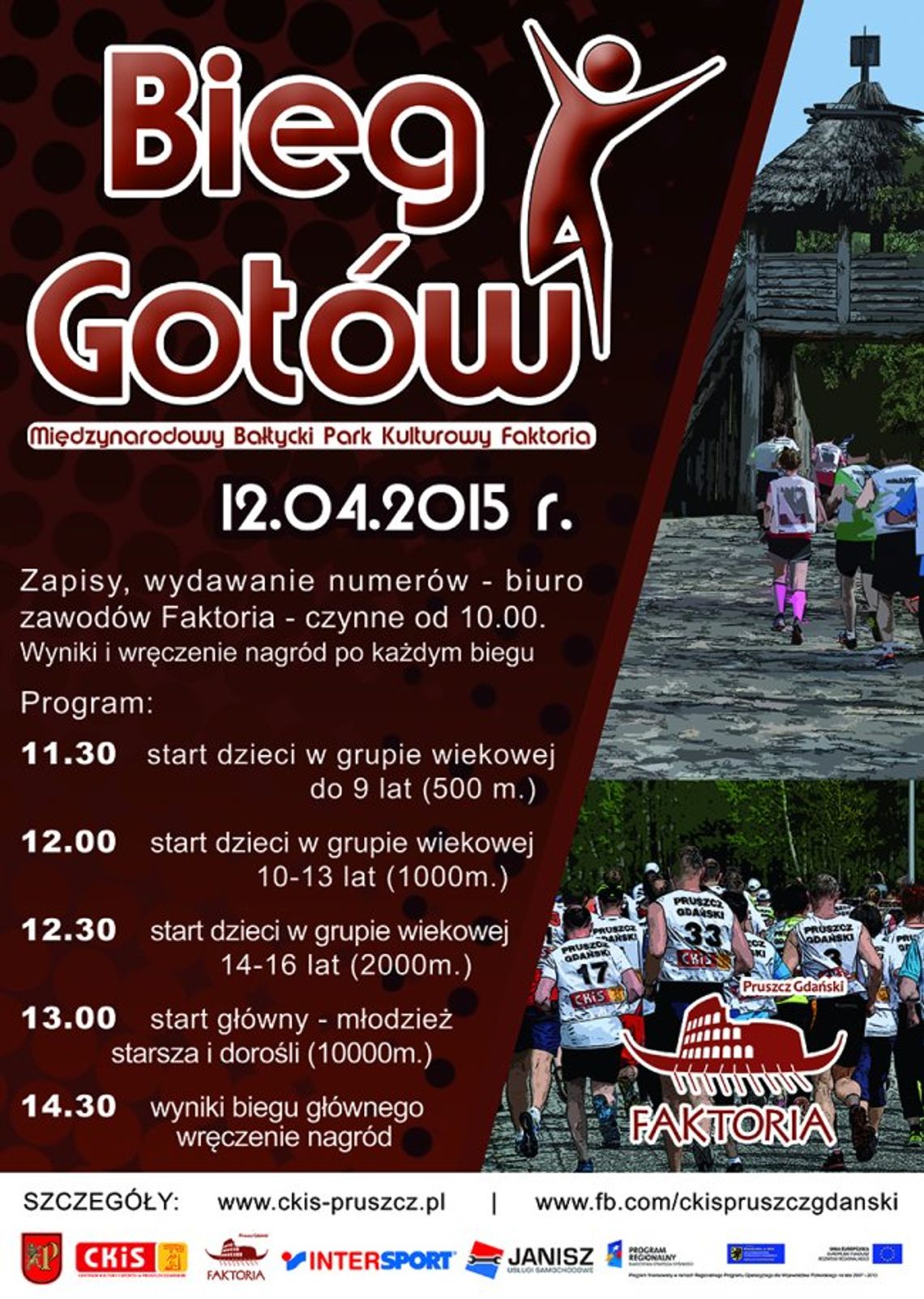 W niedzielę IV Pruszczański Bieg Gotów