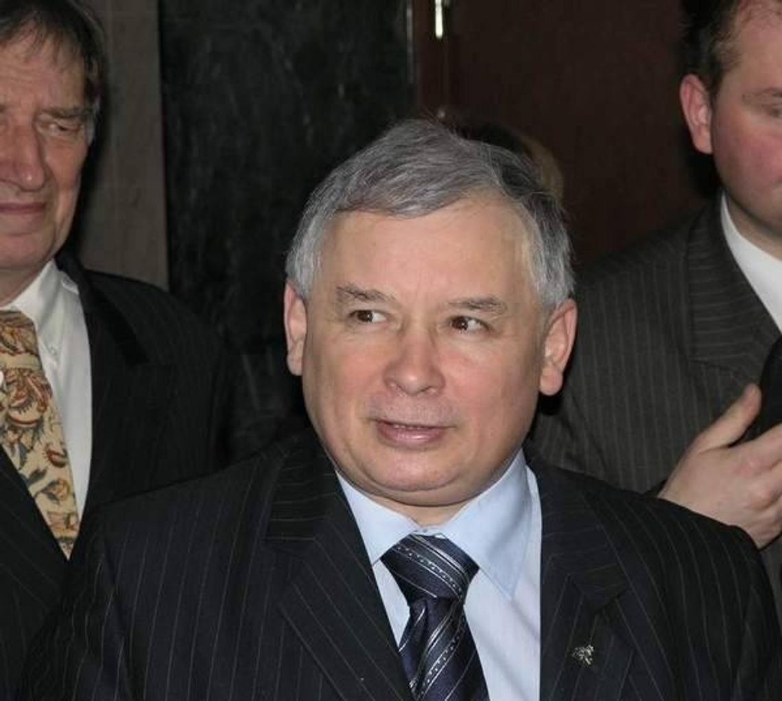 W Olivii z premierem Kaczyńskim