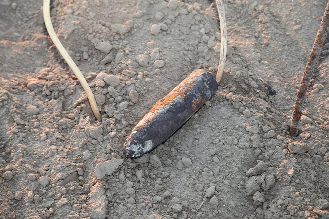 W Pawłowie znaleziono niewybuch W Pawłowie znaleziono niewybuch