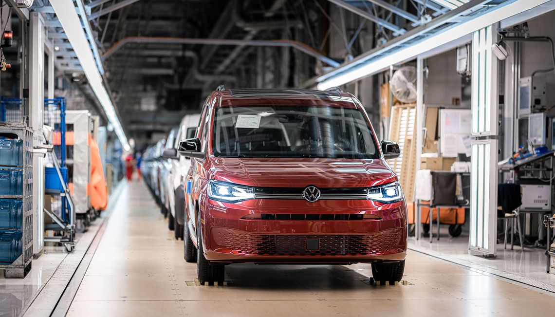 W Poznaniu ruszyła seryjna produkcja modelu Caddy 5 marki Volkswagen Samochody Dostawcze W Poznaniu ruszyła seryjna produkcja modelu Caddy 5 marki Volkswagen Samochody Dostawcze