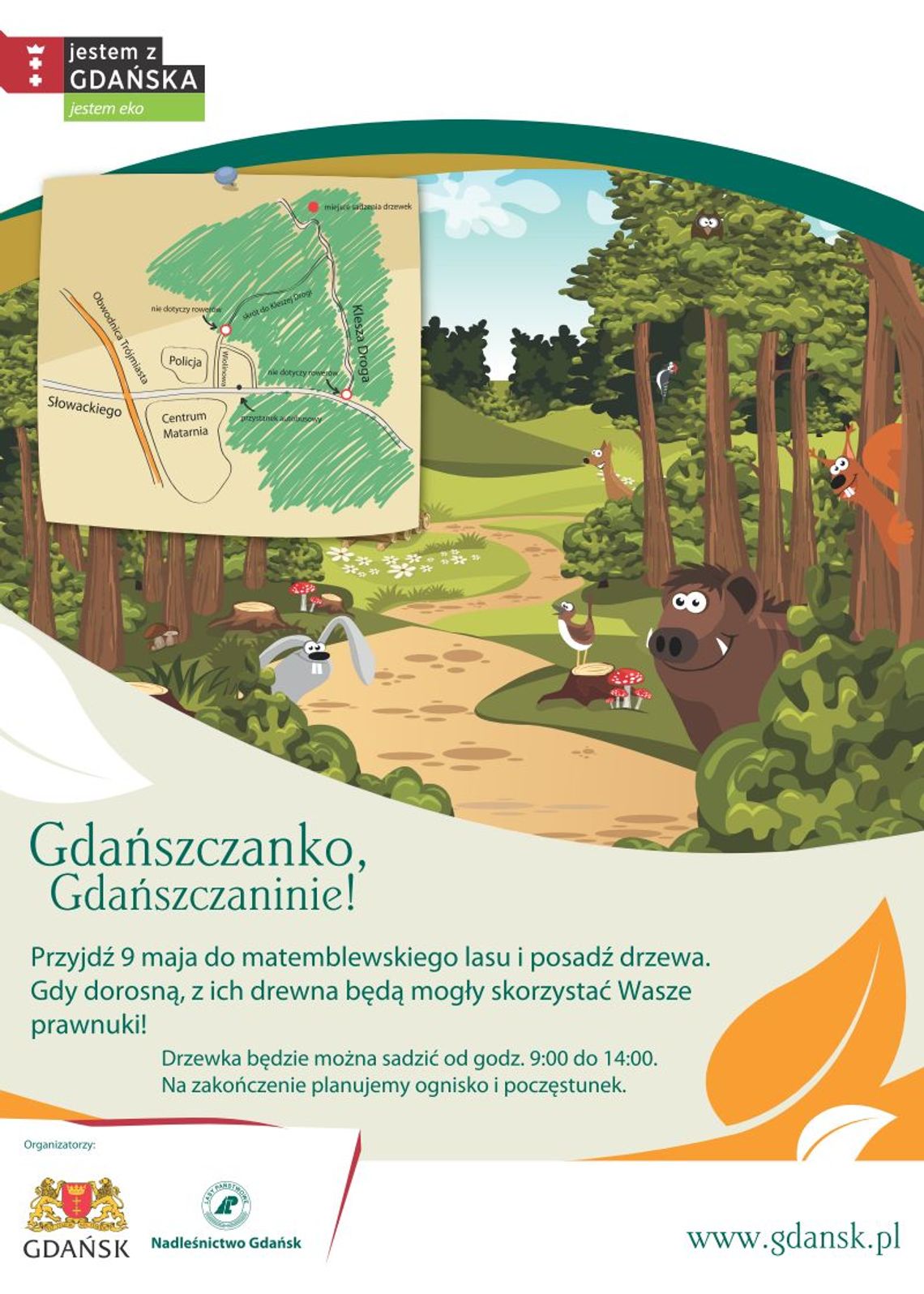 W sobotę wspólne sadzenie lasu w Matemblewie