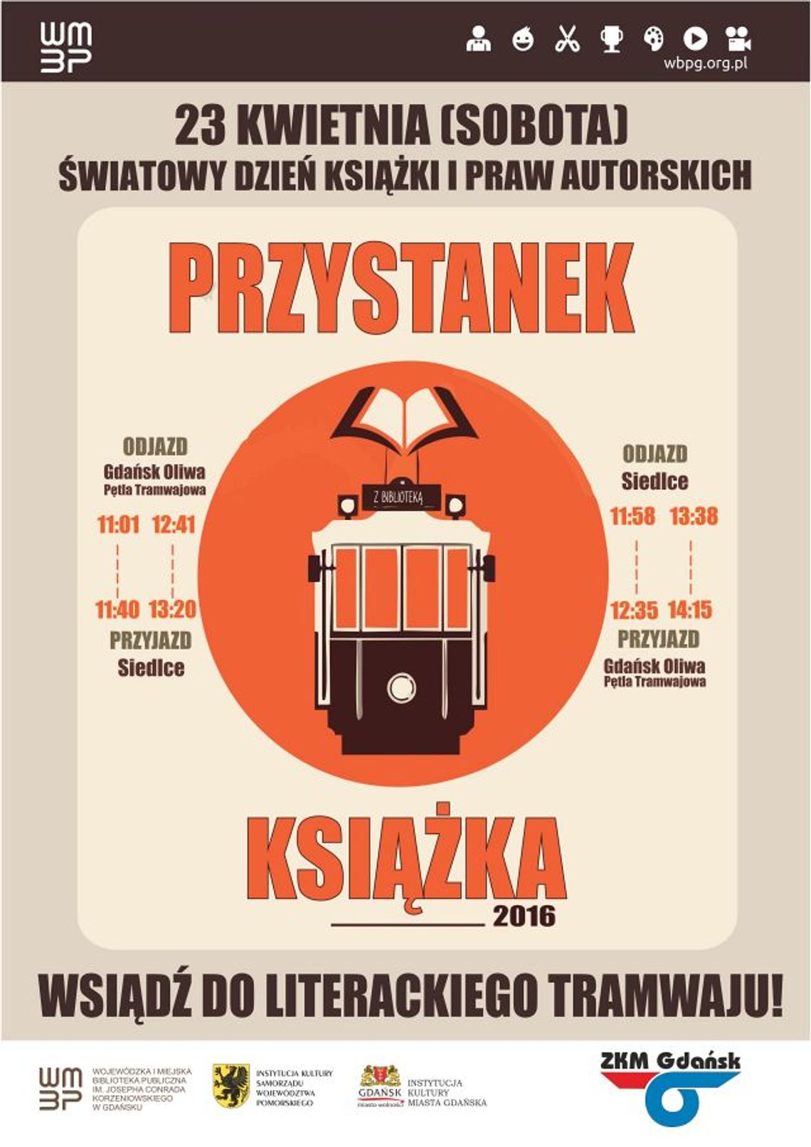 W sobotę zaczytany tramwaj po ulicach miasta