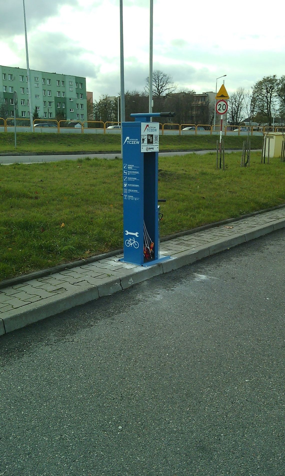 W Tczewie działa już druga stacja naprawy rowerów (darmowa!)