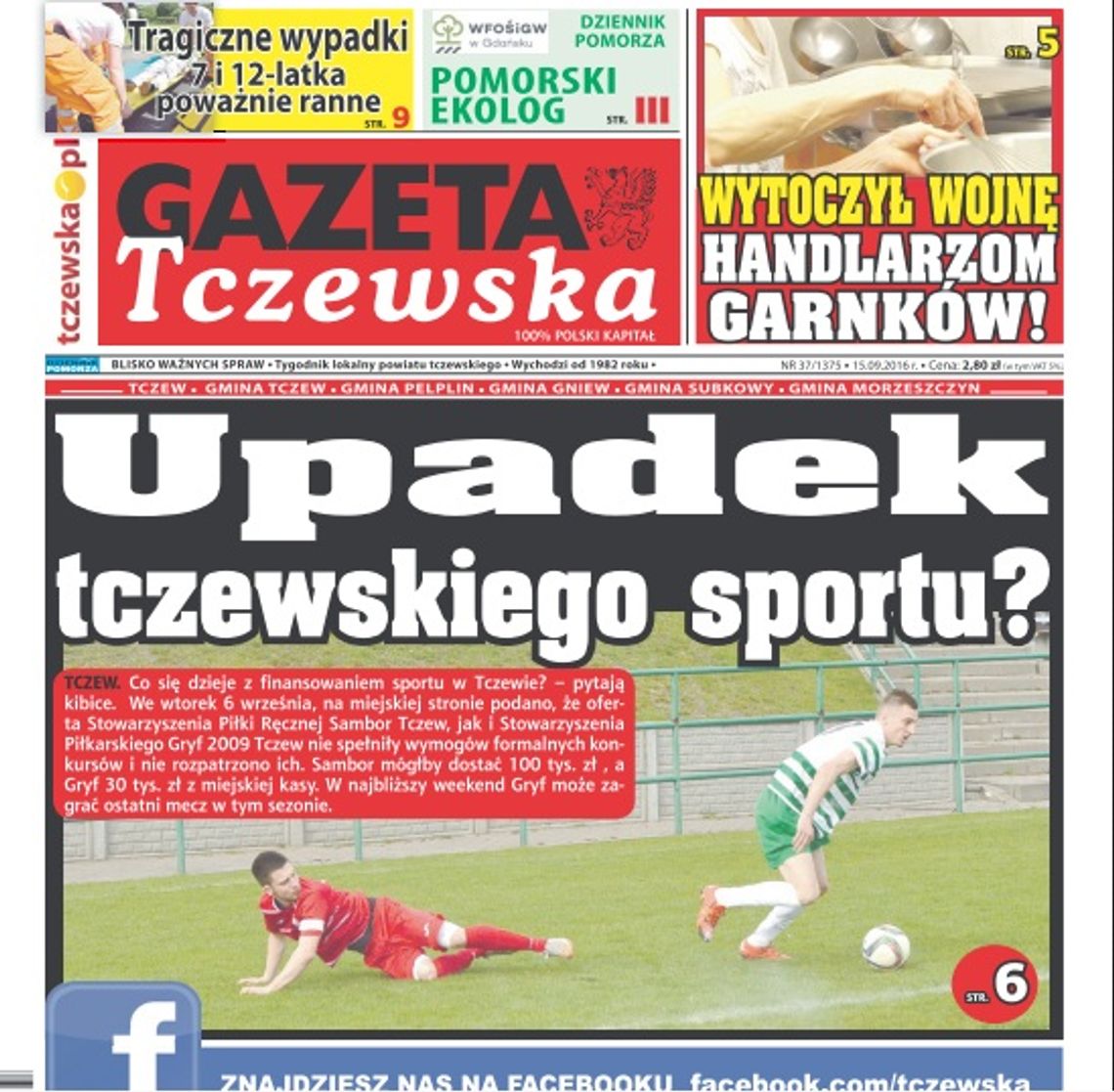 W ten weekend Gryf Tczew zagra swój ostatni mecz? Fatalna sytuacja naszych klubów W ten weekend Gryf Tczew zagra swój ostatni mecz? Fatalna sytuacja naszych klubów