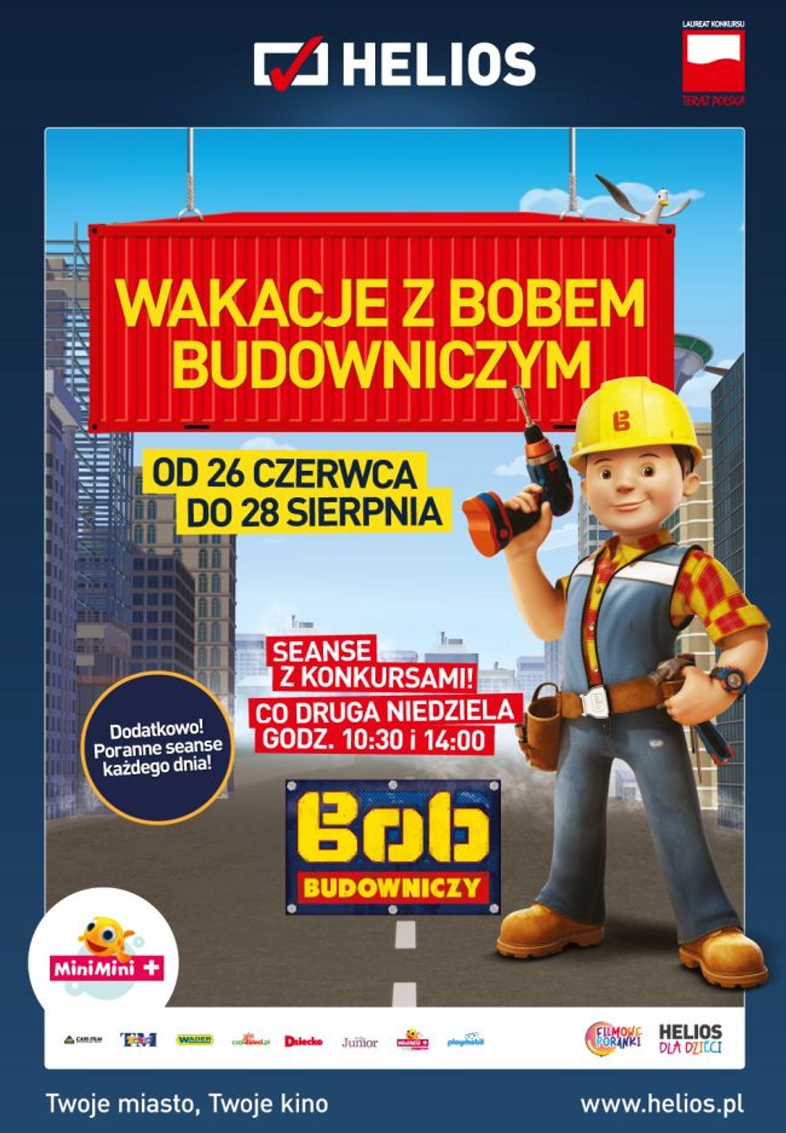 Wakacje z Bobem Budowniczym cz. 5. Premiera już w najbliższą niedzielę! Wakacje z Bobem Budowniczym cz. 5. Premiera już w najbliższą niedzielę!