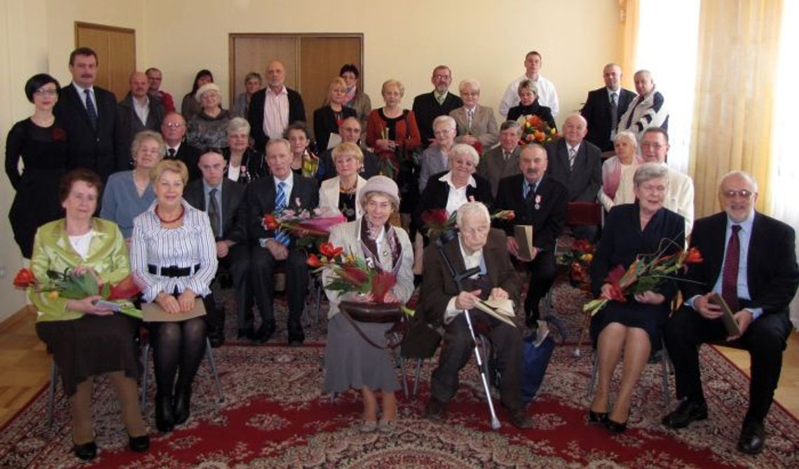 Weselni jubilaci w Urzędzie Stanu Cywilnego