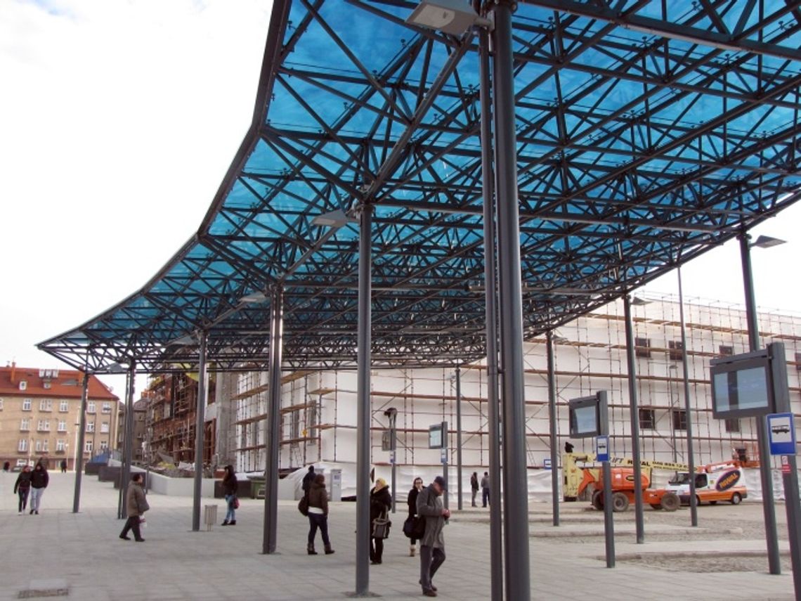 Wiaty na świeżo oddanym węźle zostaną przebudowane? Wiaty na świeżo oddanym węźle zostaną przebudowane?