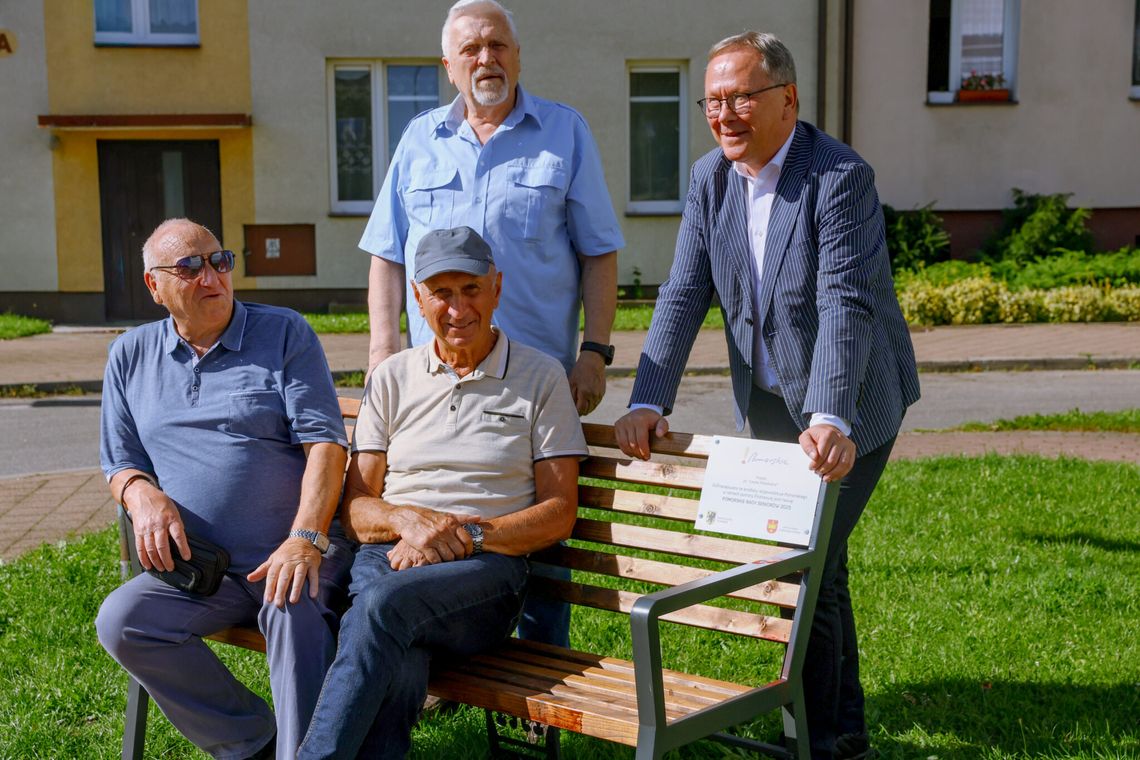 Więcej miejsc odpoczynku dla seniorów podczas spacerów Więcej miejsc odpoczynku dla seniorów podczas spacerów