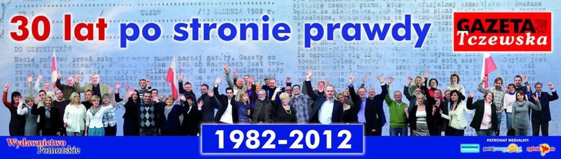 Wielka gala „Gazety Tczewskiej” 13 grudnia. 30 lat minęło...