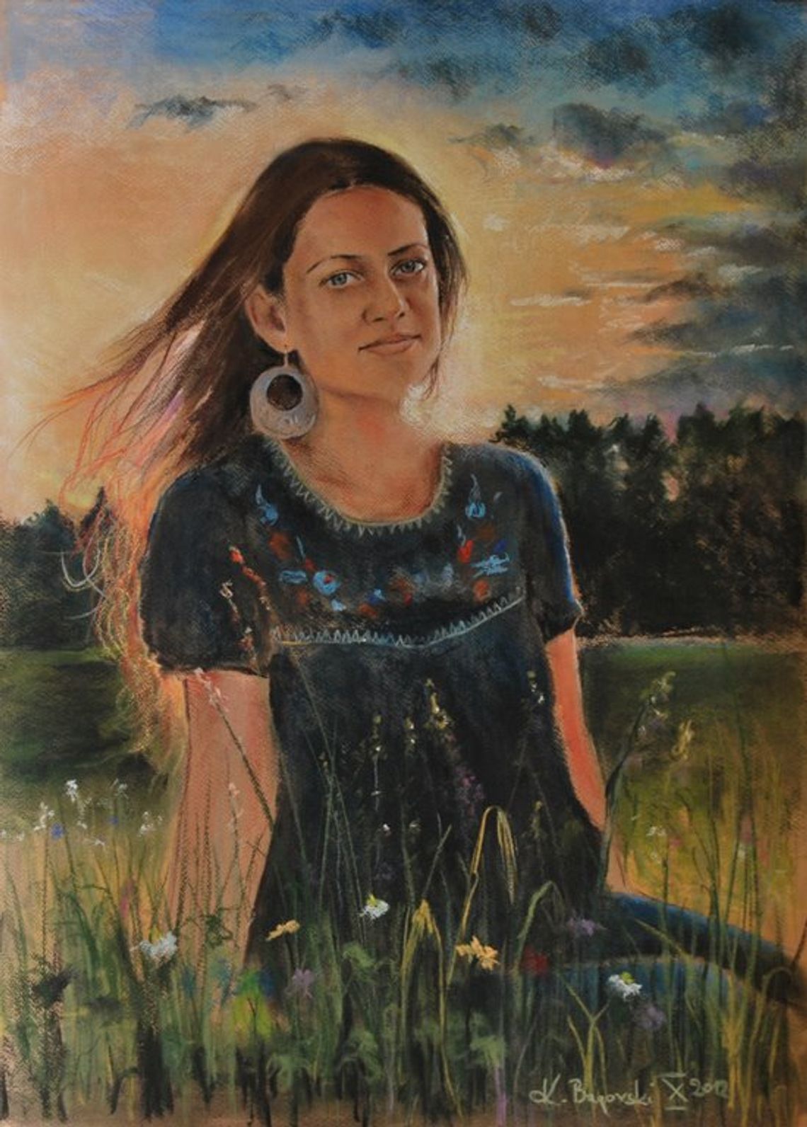 Wielki artysta z niewielkiej wsi. Uwydatnia piękno i ciepło bijące z obiektów, które uwiecznia na swych pracach