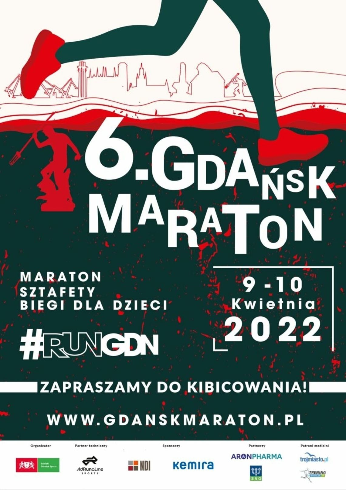 Wielkie bieganie powraca w Gdańsku! VI Gdański Maraton już w najbliższy weekend