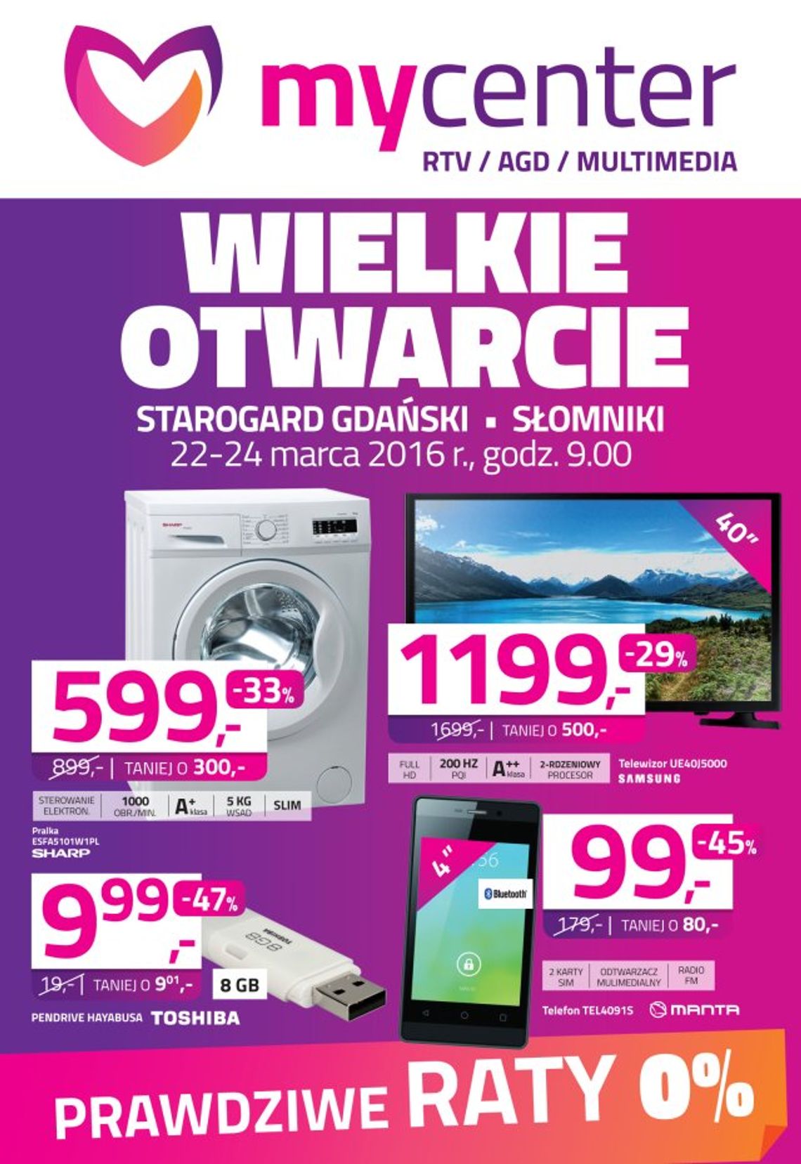 Wielkie otwarcie MYCENTER [art.spons.]