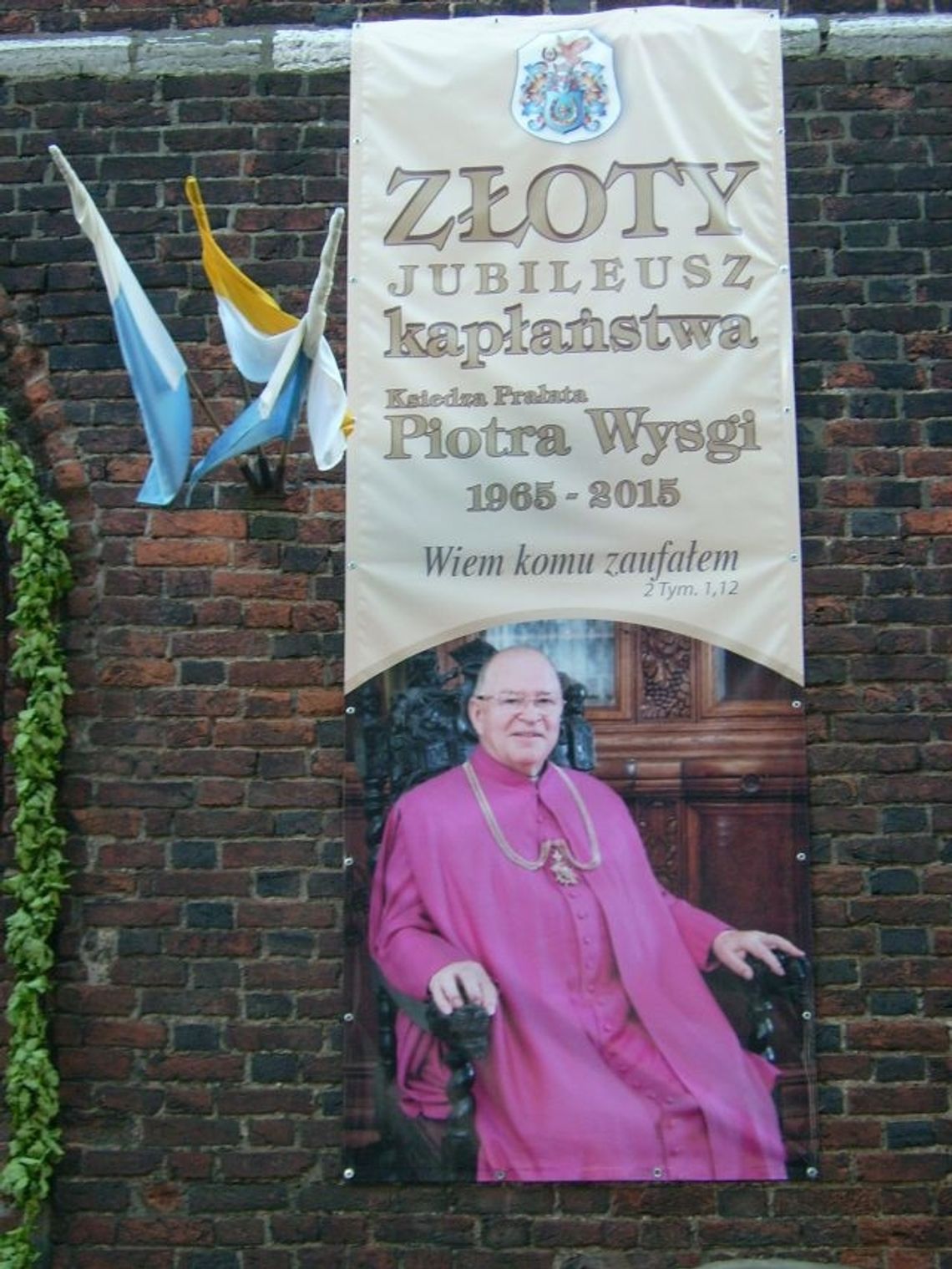 „Wiem Komu zawierzyłem” – 50 lat Kapłaństwa ks. Piotra Wysgi „Wiem Komu zawierzyłem” – 50 lat Kapłaństwa ks. Piotra Wysgi