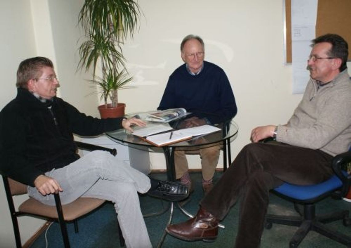 Wilko Wiechert w asyście tłumaczy Wilko Wiechert w asyście tłumaczy