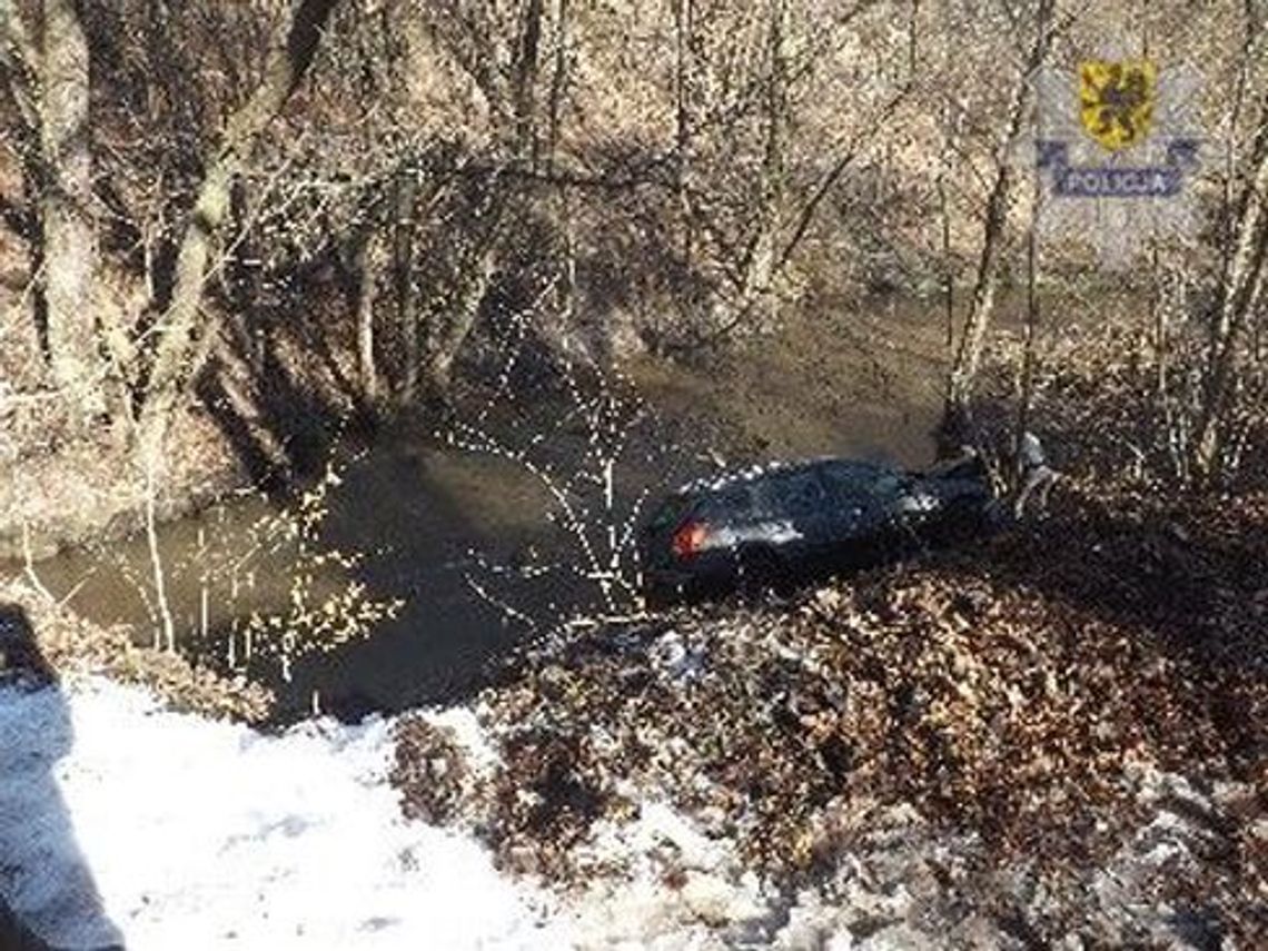 Wjechała do rzeki Wjechała do rzeki