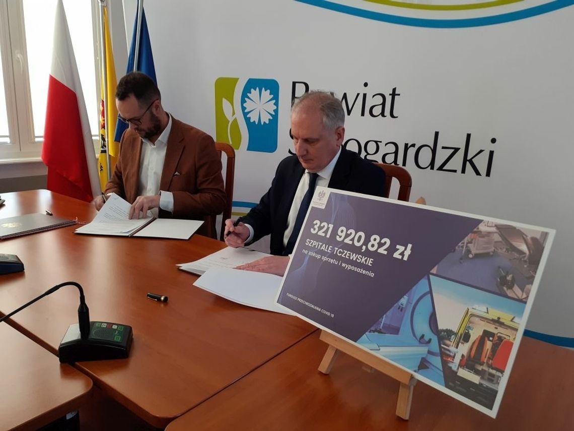 Wsparcie dla Szpitali w Tczewie i Starogardzie Gdańskim z Funduszu Przeciwdziałania COVID 19