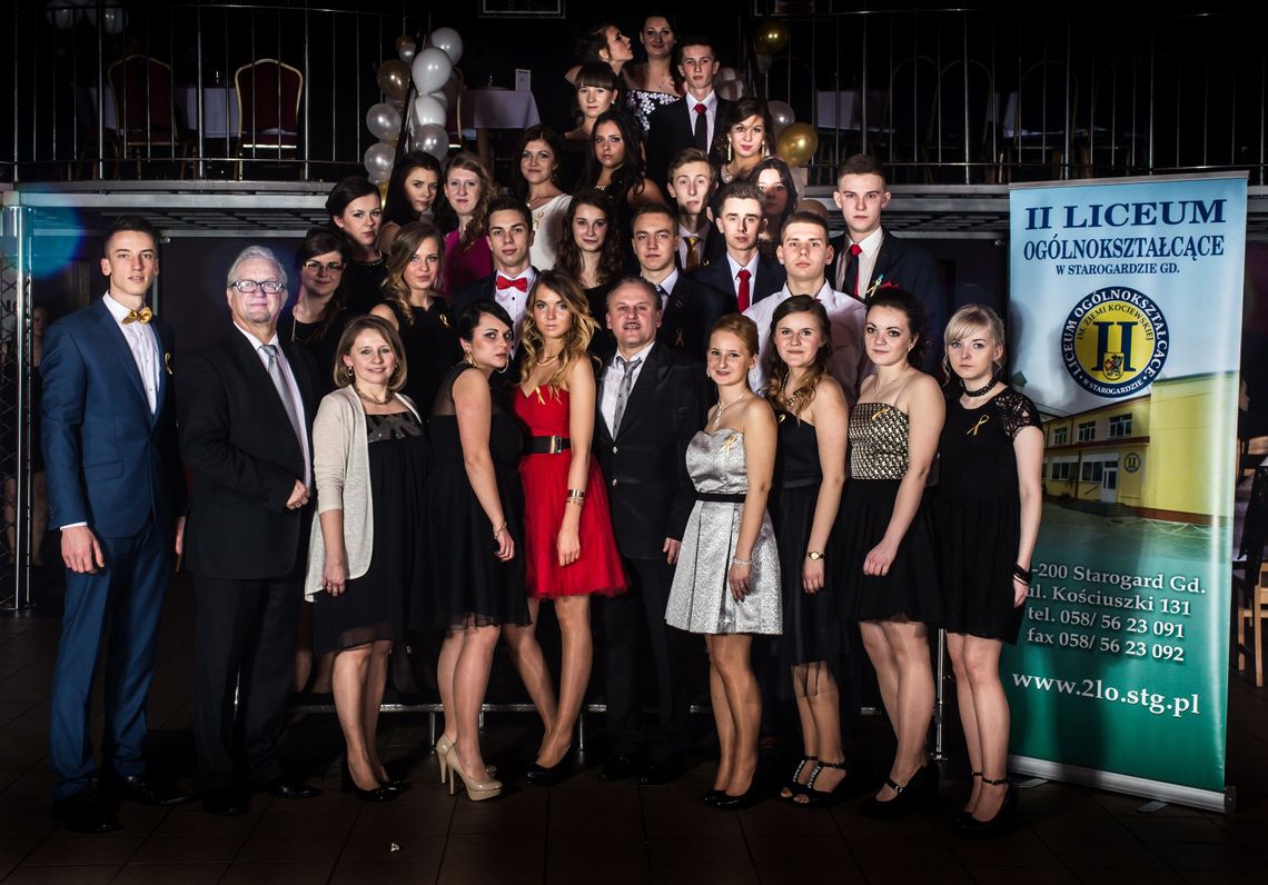 Wspominamy studniówkę uczniów z II LO im. Ziemi Kociewskiej w Starogardzie Gd.