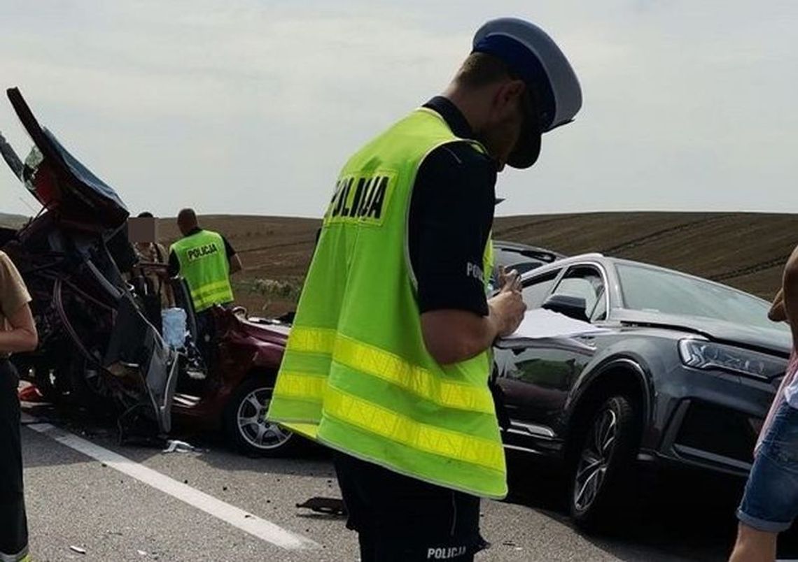Wstępne ustalenia po wypadku śmiertelnym w Szprudowie
