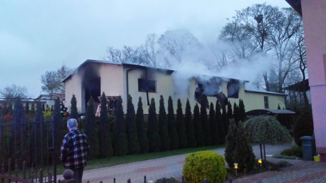 Wstępnie znana przyczyna wybuchu pożaru w hali przy ul. Świętopełka