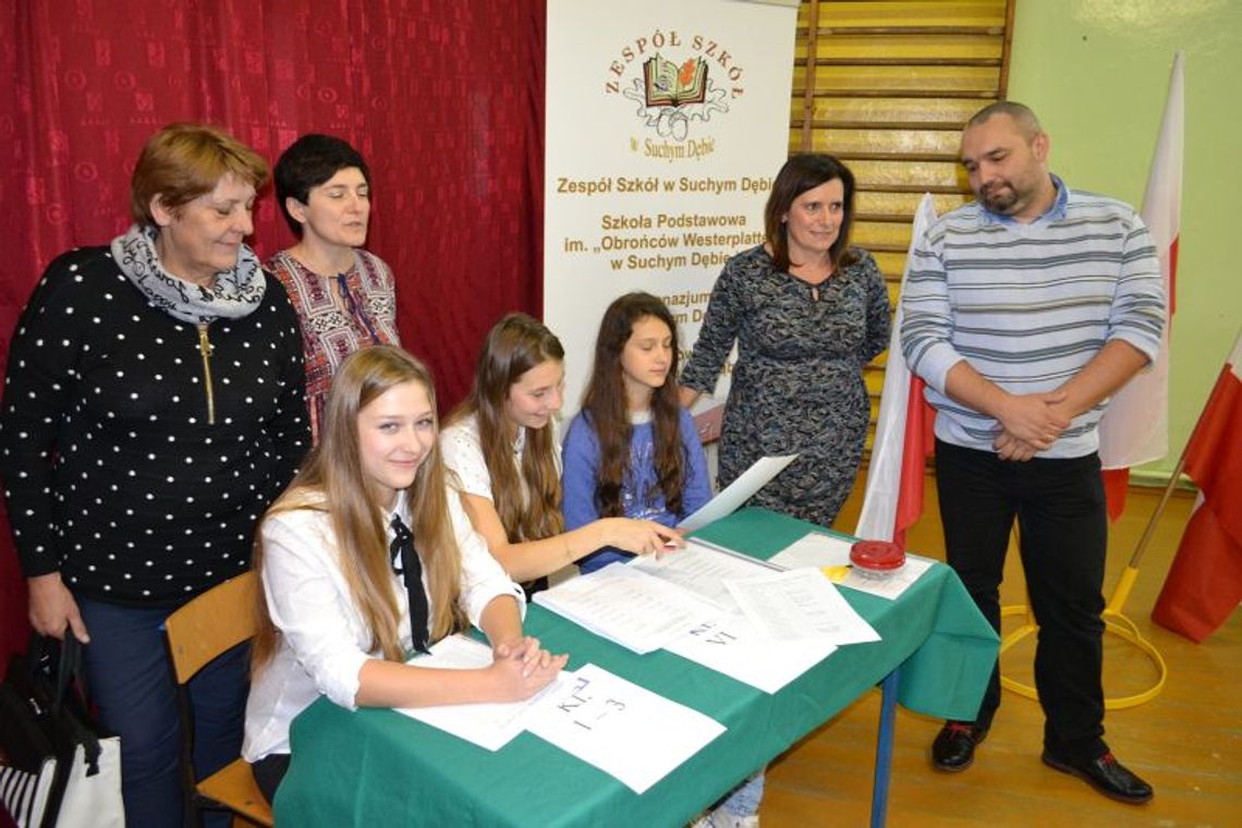 Wybory uzupełniające do Młodzieżowej Rady Gminy w Suchym Dębie Wybory uzupełniające do Młodzieżowej Rady Gminy w Suchym Dębie