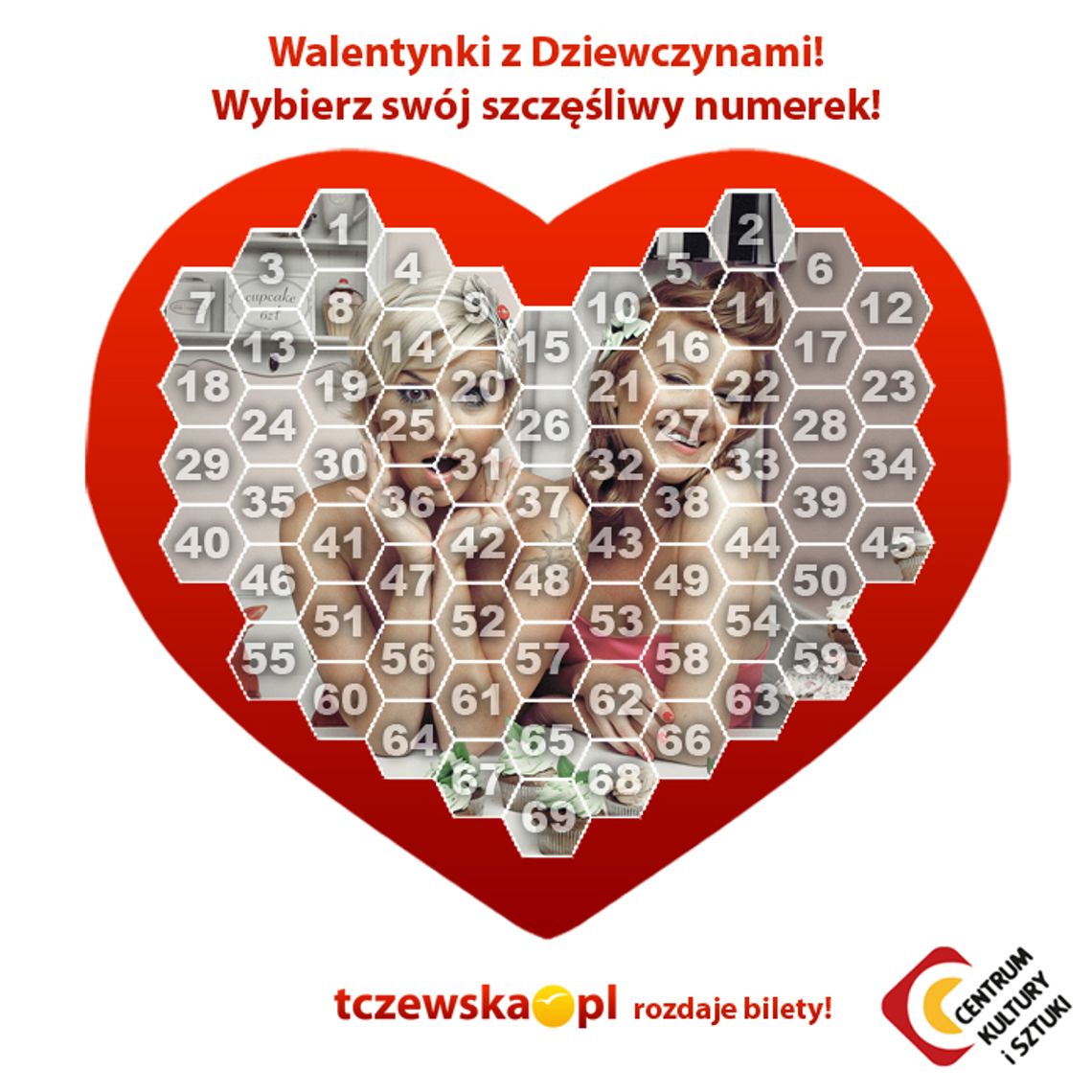 Wygraj bilety na walentynkowy koncert zespołu DZIEWCZYNY! 