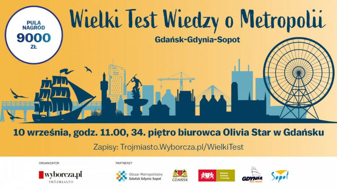 Wyjątkowy konkurs z wiedzy o metropolii. Walcz o nagrody!!!