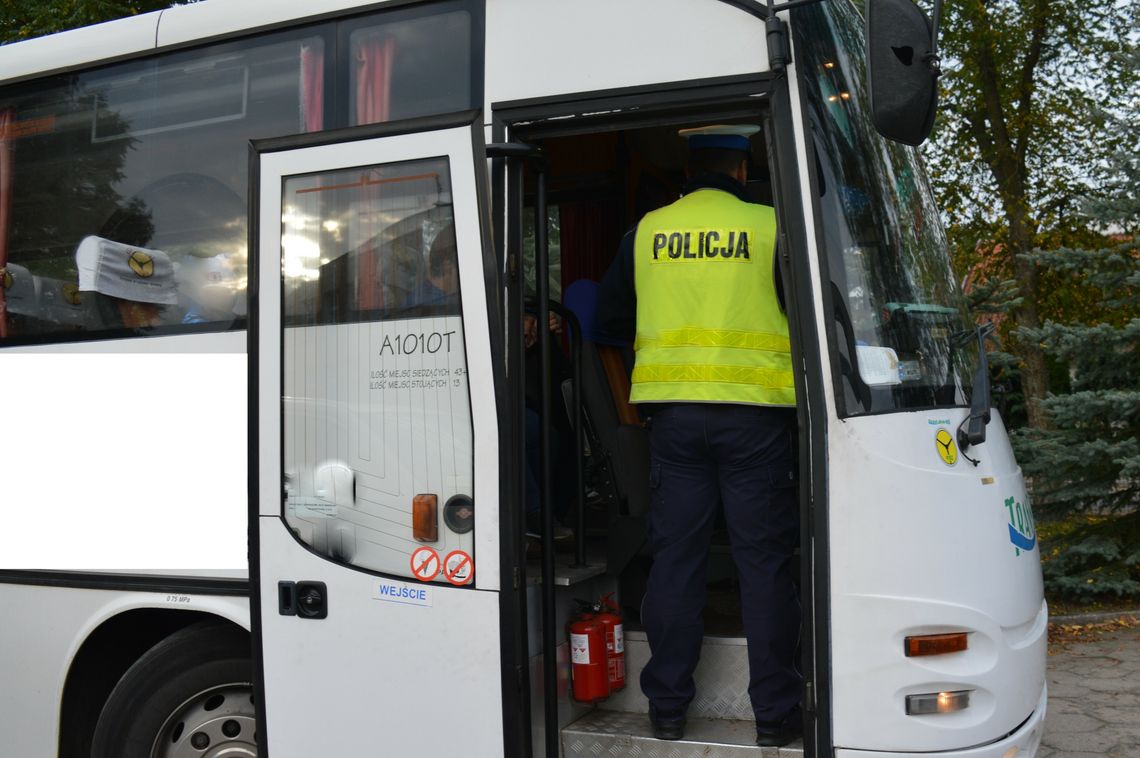 Wykaz punktów kontroli autobusów - Wakacje 2024