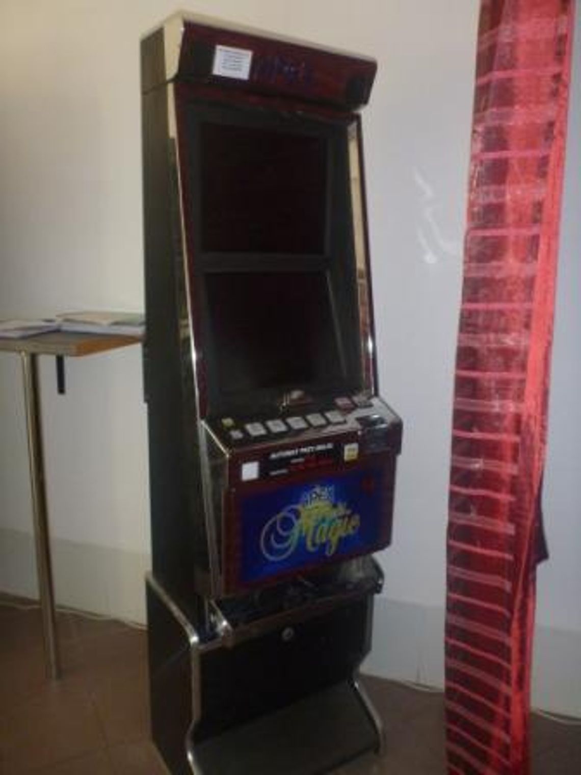 Wykryto nielegalne maszyny do gier Wykryto nielegalne maszyny do gier