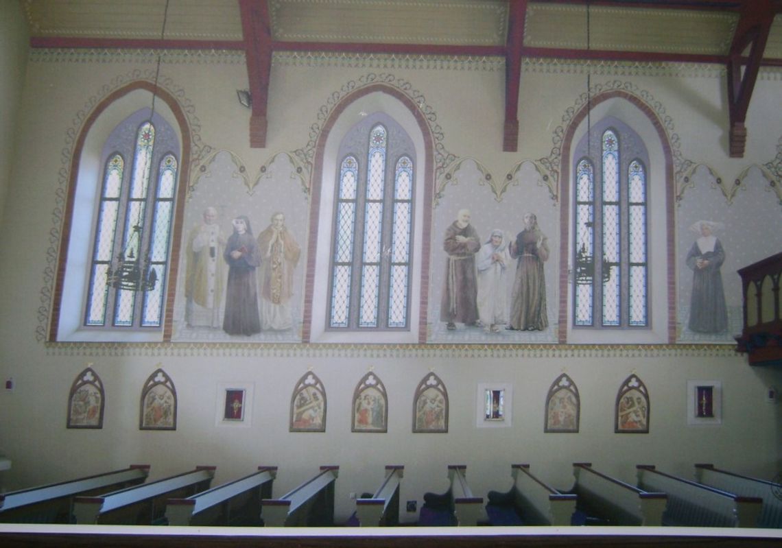 Wymalują świętych na ścianach świątyni - tak w przyszłości będzie wyglądać wnętrze kościoła Wymalują świętych na ścianach świątyni - tak w przyszłości będzie wyglądać wnętrze kościoła